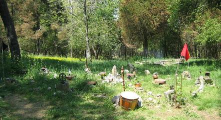 1997 medicine wheel, photographed 2004